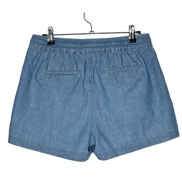 J. CREW Point Sur Seaside Chambray Drawstring Shorts Women's Size XS - Picture 4 of 16